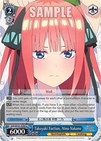 Takoyaki Faction, Nino Nakano - The Quintessential Quintuplets Movie - NM
