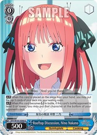 Rooftop Discussion, Nino Nakano - The Quintessential Quintuplets Movie - NM