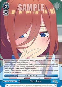Nice Idea - The Quintessential Quintuplets Movie - NM