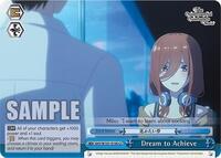 Dream to Achieve - The Quintessential Quintuplets Movie - NM