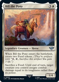Bill the Pony - UB: Lord of the Rings - NM
