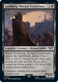 Gothmog, Morgul Lieutenant - UB: Lord of the Rings - NM