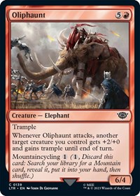 Oliphaunt - UB: Lord of the Rings - NM