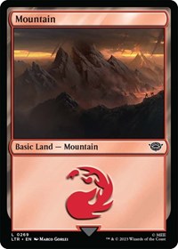 Mountain (0269) - UB: Lord of the Rings - NM