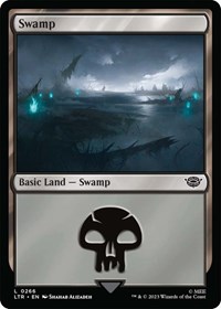 Swamp (0266) - UB: Lord of the Rings - NM