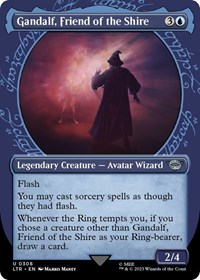 Gandalf, Friend of the Shire (Showcase) - UB: Lord of the Rings - NM