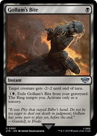 Gollum's Bite - UB: Lord of the Rings - NM