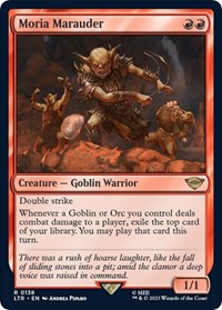 Moria Marauder - UB: Lord of the Rings - NM