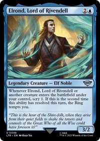 Elrond, Lord of Rivendell - UB: Lord of the Rings - NM