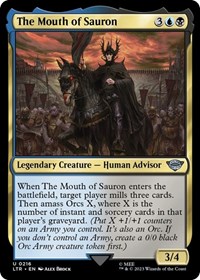 The Mouth of Sauron - UB: Lord of the Rings - NM