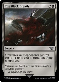 The Black Breath - UB: Lord of the Rings - NM