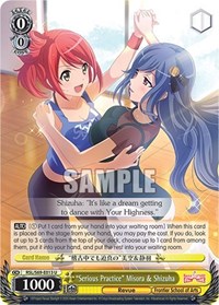 "Serious Practice" Misora & Shizuha - Revue Starlight -Re LIVE- - NM