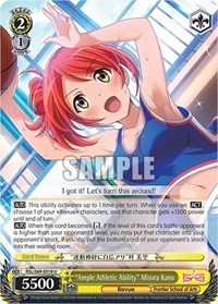 "Ample Athletic Ability" Misora Kano - Revue Starlight -Re LIVE- - NM