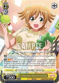"So Many Frogs to Choose From" Nana Daiba - Revue Starlight -Re LIVE- - NM