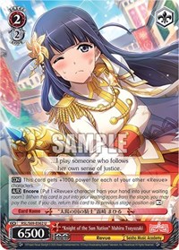 "Knight of the Sun Nation" Mahiru Tsuyuzaki - Revue Starlight -Re LIVE- - NM