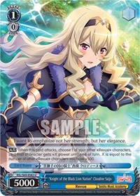 "Knight of the Black Lion Nation" Claudine Saijo - Revue Starlight -Re LIVE- - NM