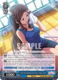 "Hard Work Behind the Scenes" Maya Tendo - Revue Starlight -Re LIVE- - NM