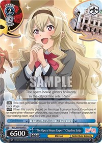 "The Opera House Expert" Claudine Saijo - Revue Starlight -Re LIVE- - NM