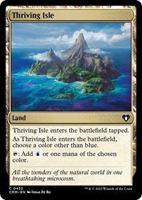Thriving Isle - Commander Masters - NM