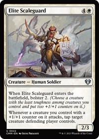 Elite Scaleguard - Commander Masters - NM