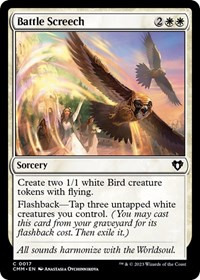 Battle Screech - Commander Masters - NM