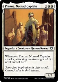 Pianna, Nomad Captain - Commander Masters - NM