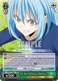 On the Defense, Rimuru - That Time I Got Reincarnated As a Slime Vol. 3 - NM