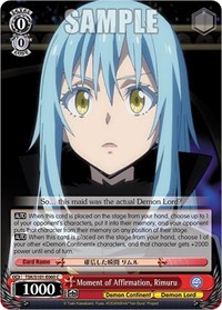 Moment of Affirmation, Rimuru - That Time I Got Reincarnated As a Slime Vol. 3 - NM