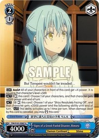 Signs of a Greed-Fueled Disaster, Rimuru - That Time I Got Reincarnated As a Slime Vol. 3 - NM