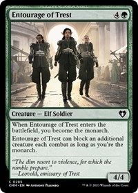 Entourage of Trest - Commander Masters - NM