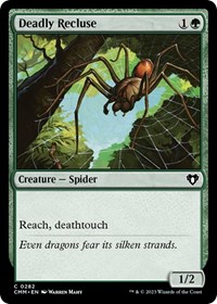 Deadly Recluse - Commander Masters - NM