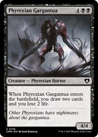 Phyrexian Gargantua - Commander Masters - NM