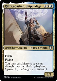 Raff Capashen, Ship's Mage - Commander Masters - NM