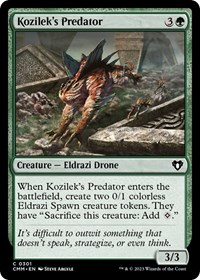 Kozilek's Predator - Commander Masters - NM