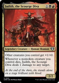 Judith, the Scourge Diva - Commander Masters - NM