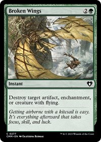 Broken Wings - Commander Masters - NM