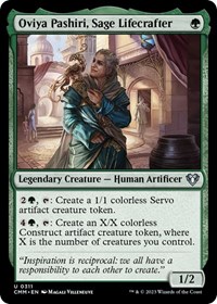 Oviya Pashiri, Sage Lifecrafter - Commander Masters - NM