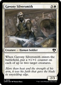 Gavony Silversmith - Commander Masters - NM