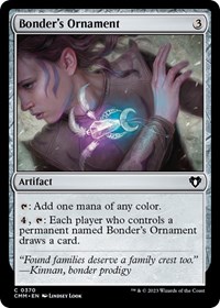 Bonder's Ornament - Commander Masters - NM
