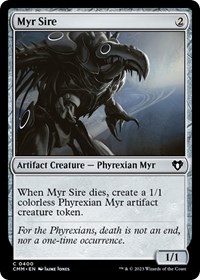 Myr Sire - Commander Masters - NM