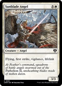 Sunblade Angel - Commander Masters - NM