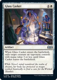 Glass Casket - Wilds of Eldraine - NM