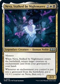 Neva, Stalked by Nightmares - Wilds of Eldraine - NM