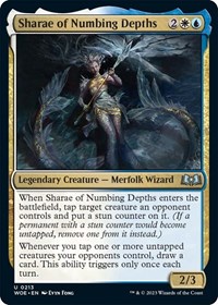 Sharae of Numbing Depths - Wilds of Eldraine - NM