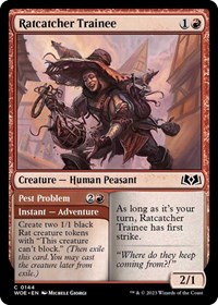 Ratcatcher Trainee - Wilds of Eldraine - NM