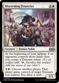 Discerning Financier - Wilds of Eldraine - NM