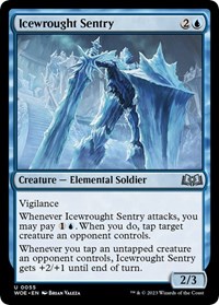 Icewrought Sentry - Wilds of Eldraine - NM