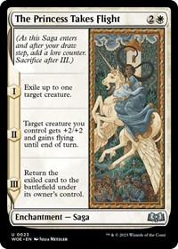 The Princess Takes Flight - Wilds of Eldraine - NM
