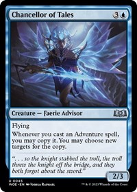 Chancellor of Tales - Wilds of Eldraine - NM