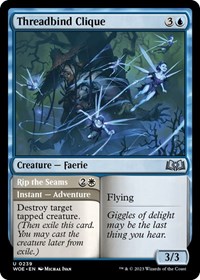 Threadbind Clique - Wilds of Eldraine - NM